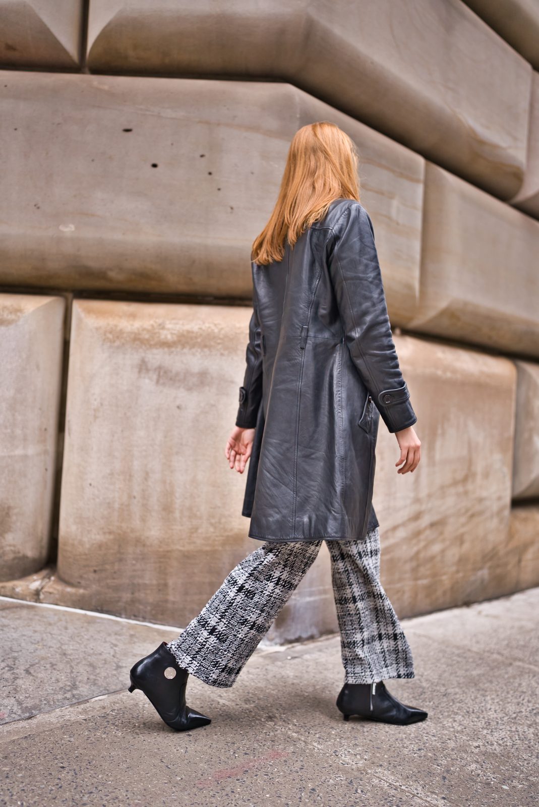 The Grace worn on the model in New York
